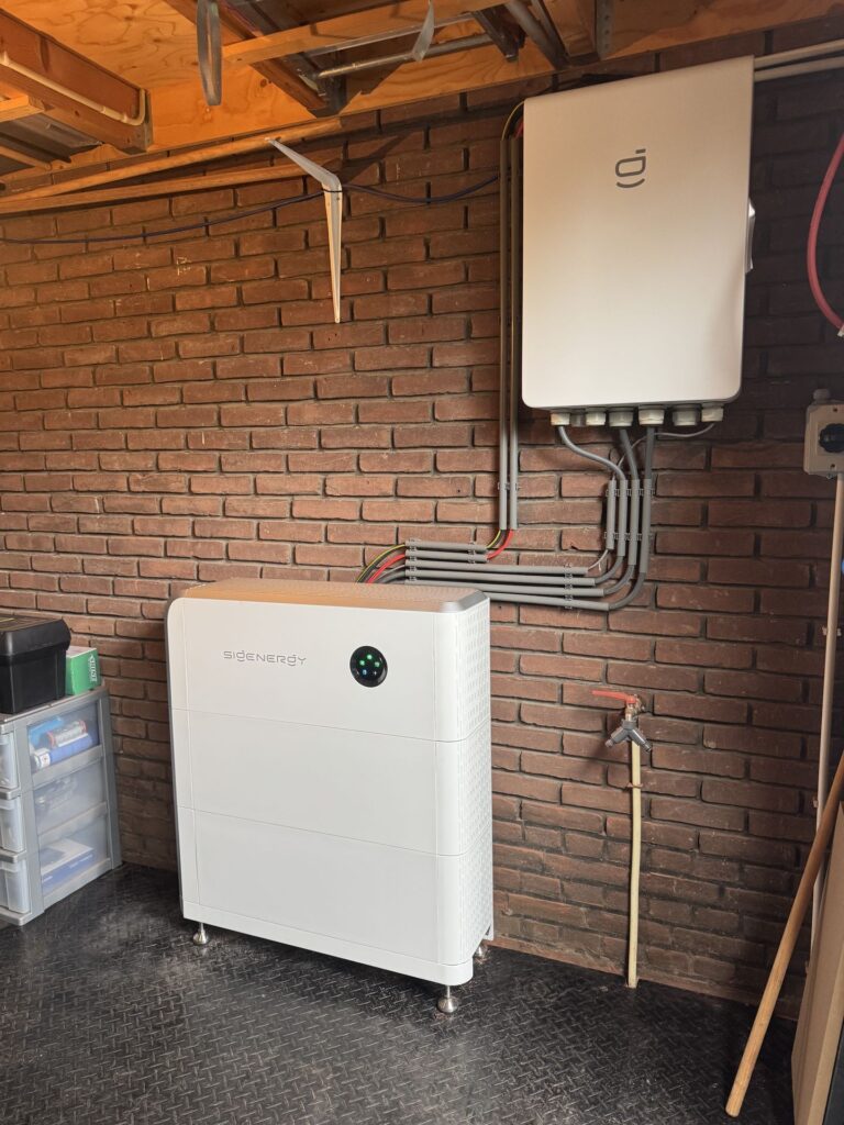Sigenergy thuisbatterij geïnstalleerd in Rheden