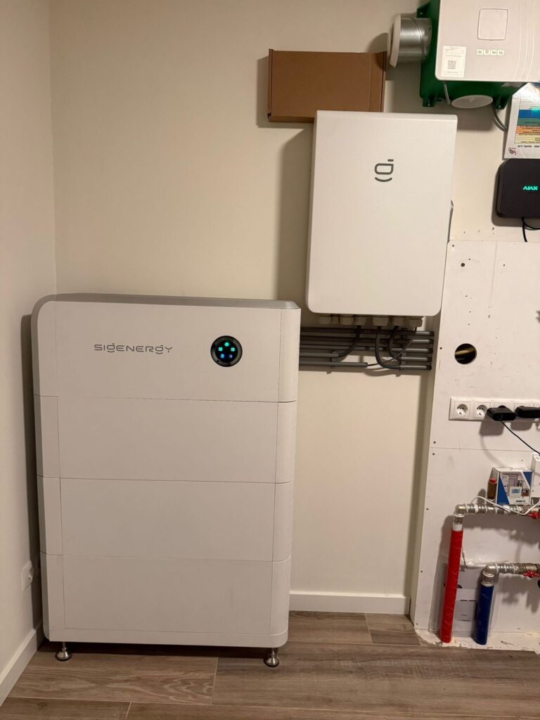 Sigenergy thuisbatterij geïnstalleerd in Nijmegen