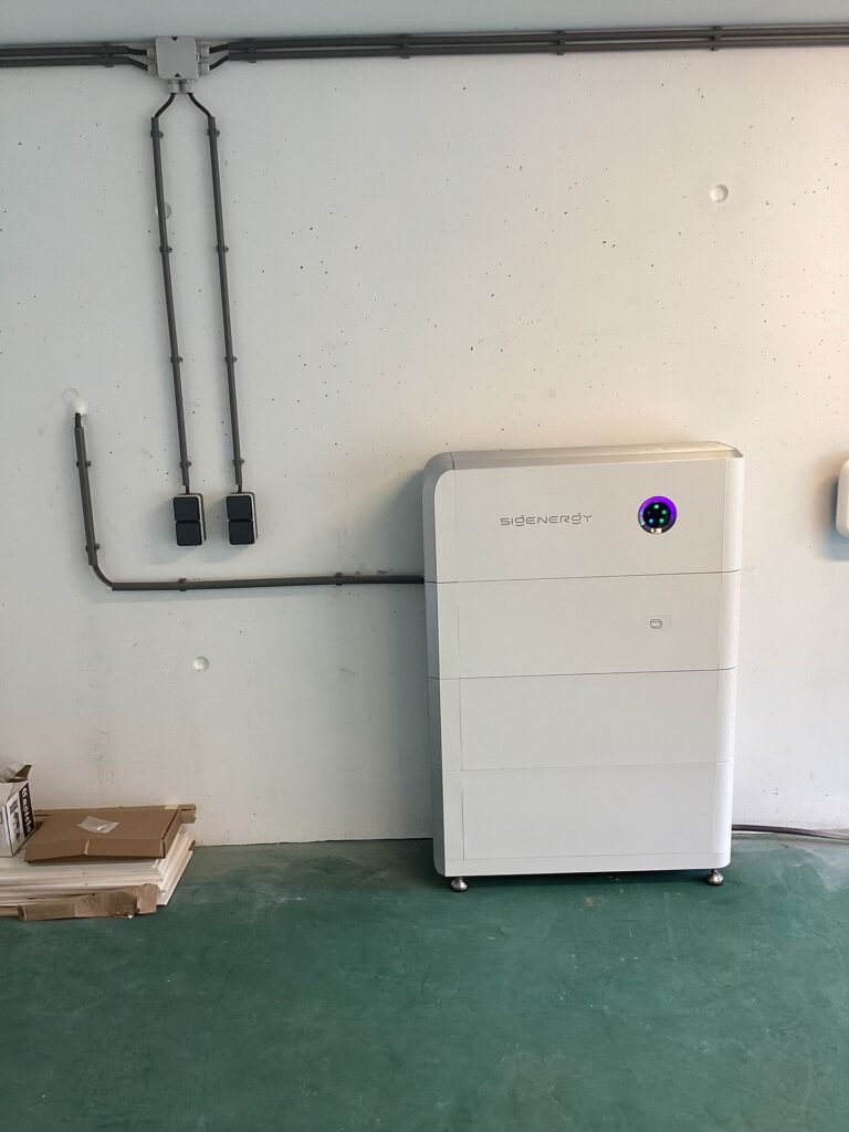 Sigenergy thuisbatterij geïnstalleerd in Noordwijk