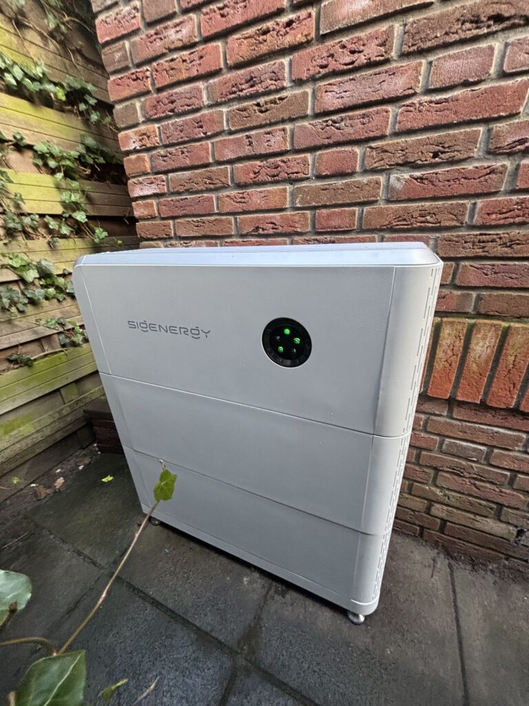 Sigenergy thuisbatterij geïnstalleerd in Den Haag