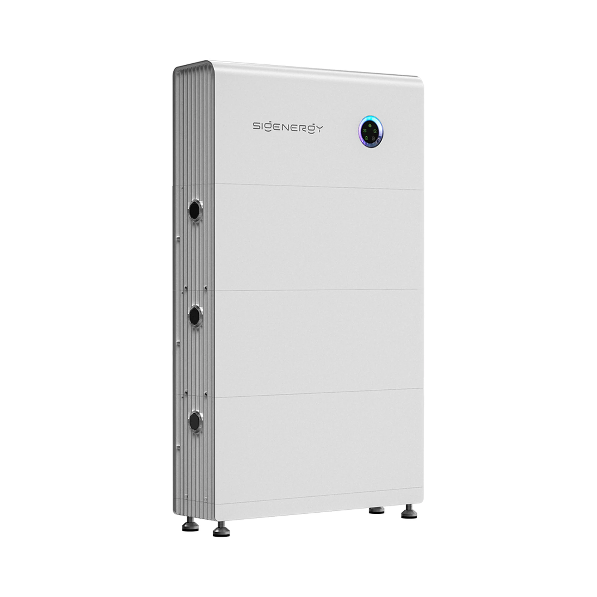Sigenergy SigenStor thuisbatterij met 3 modules, zijaanzicht